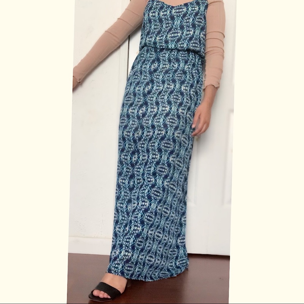Blue Maxi Dress